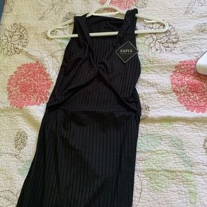 Body con cut out dress